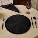 KRISTINA 2'Lİ AMERİKAN SERVİSİ SİYAH