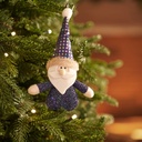 NY25 CUTE SANTA AĞAÇ SÜSÜ, LACİVERT