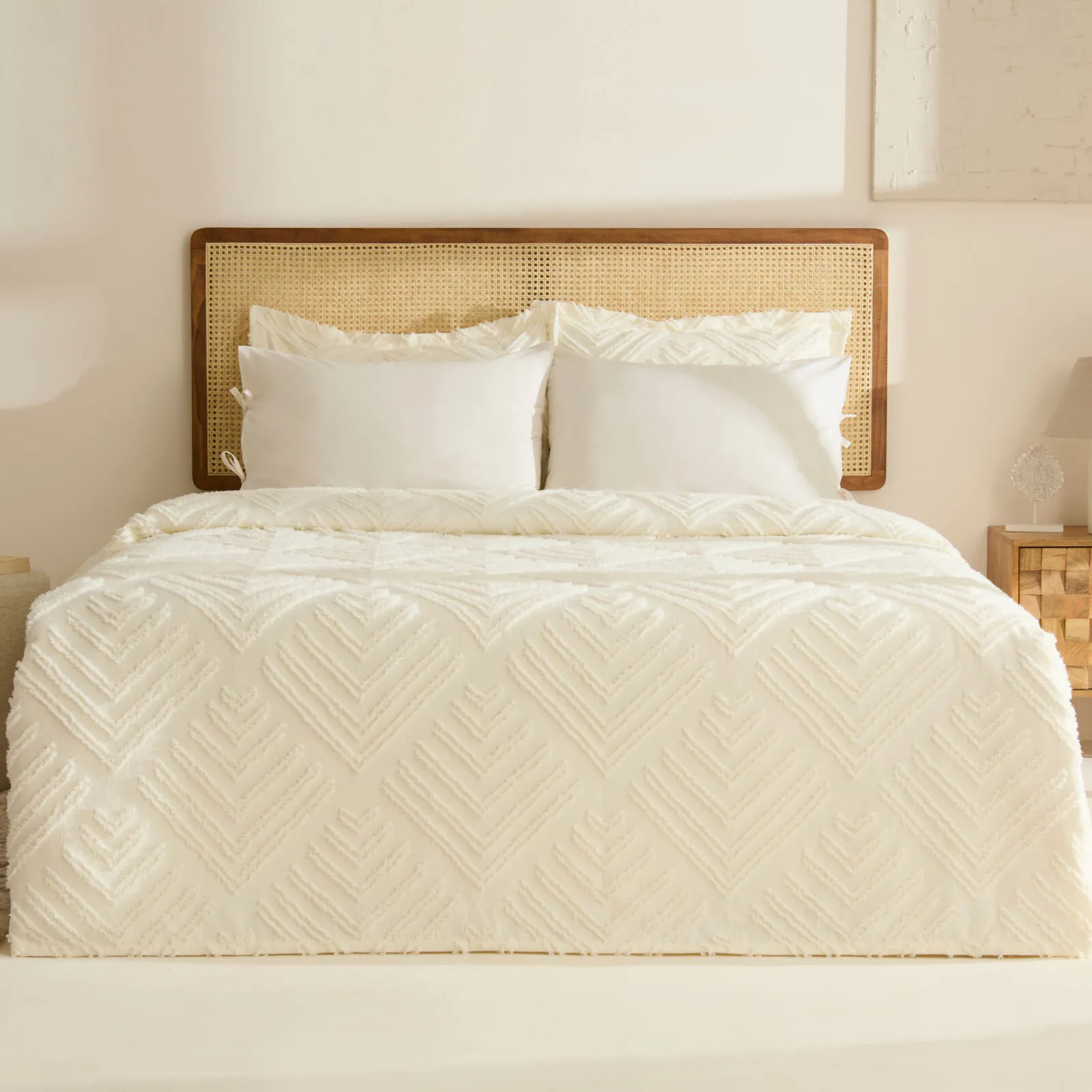 KH VELORA YATAK ÖRTÜ, ÇİFT KİŞİLİK, EKRU