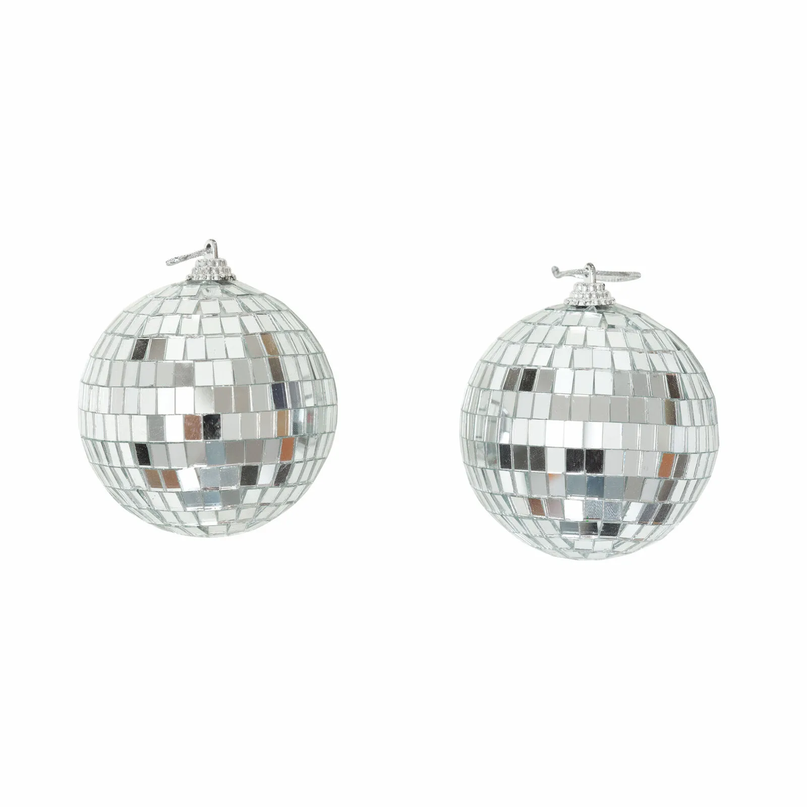 NY23 DISCO BALL AĞAÇ SÜSÜ SETİ 2, SILVER