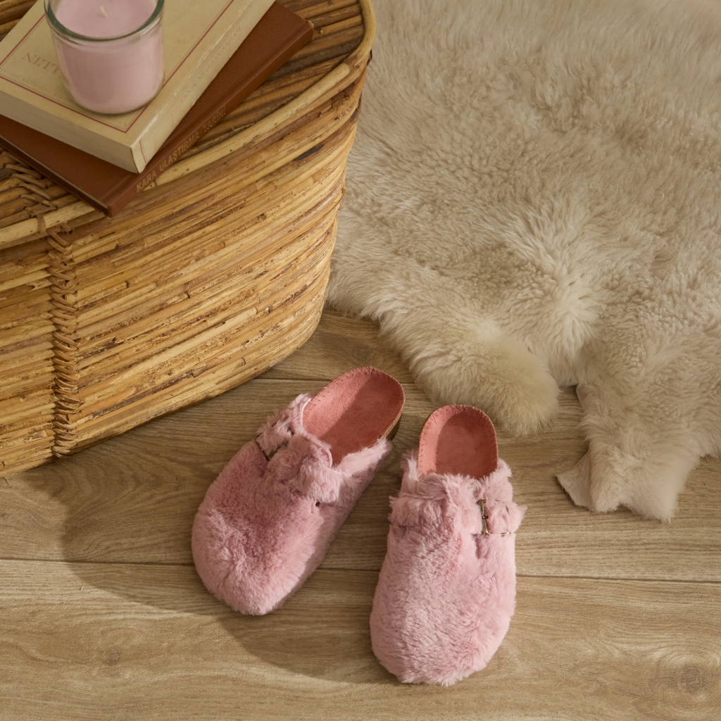 KARACA HOME FURRY KADI, 40 NUMARA, PEMBE