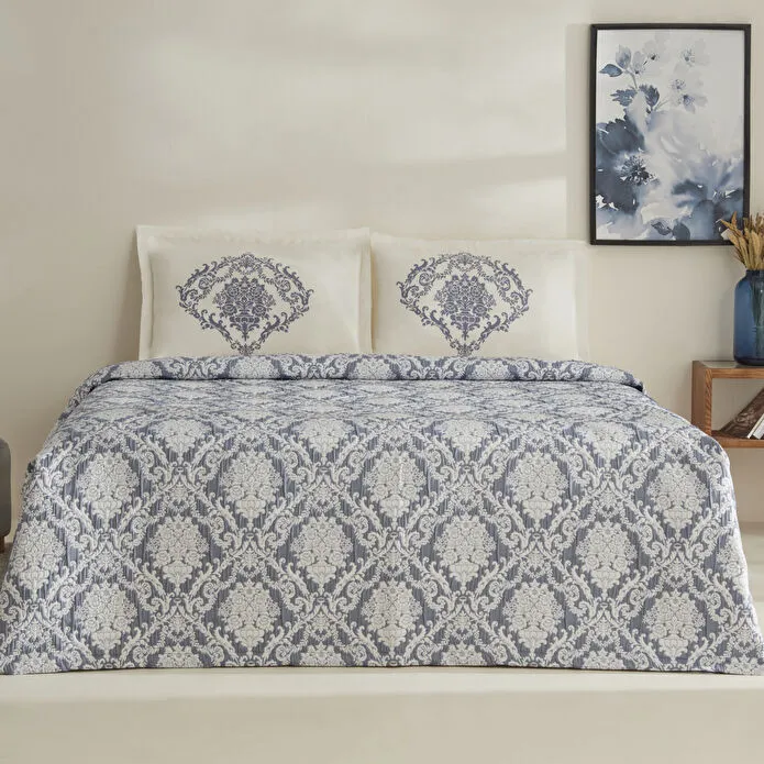 BLOSSOM YATAK ORT, ÇİFT KİŞİLİK, INDIGO