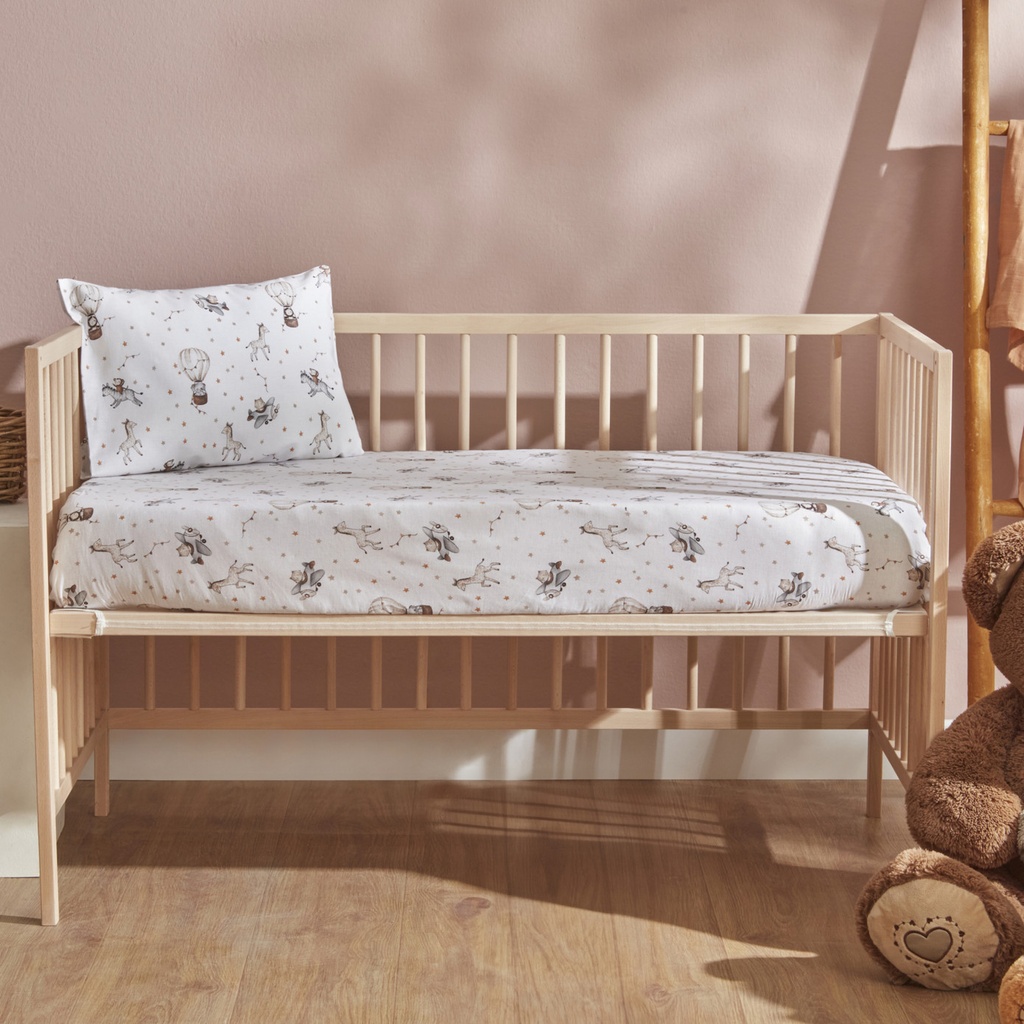 KARACA HOME BEBEK SAFARI YASTIK ÇARŞAF SET