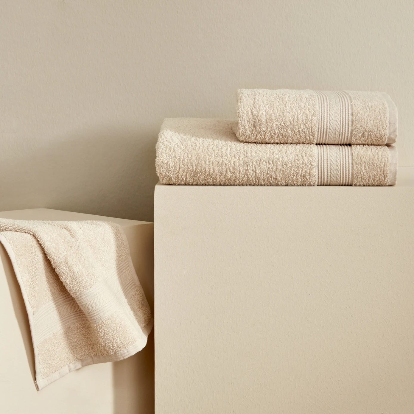 KH SOFT TOUCH BEJ %100 PAMUK 70X140 CM HAVLU