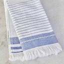 KH ALINA INDIGO KITCHEN TOWELS 2LI 60X40