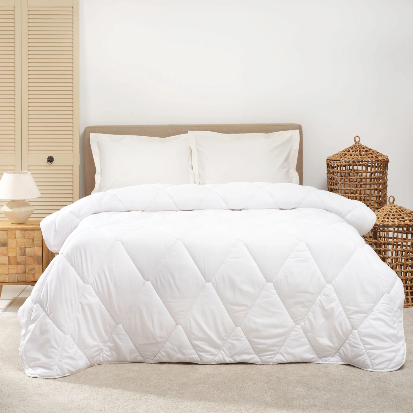 MICROFIBER SOFT DOUBLE KS QUILT 195x215/250