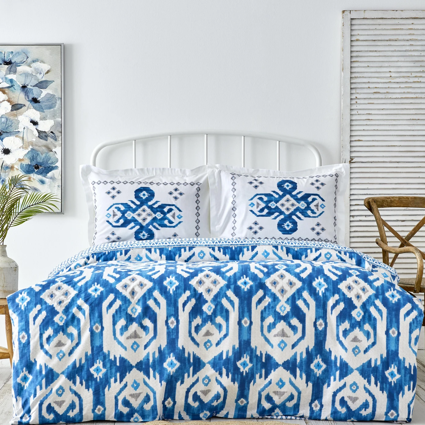 KH NEOS BLUE RNF TEK KS DUVET COVER SET (PP)