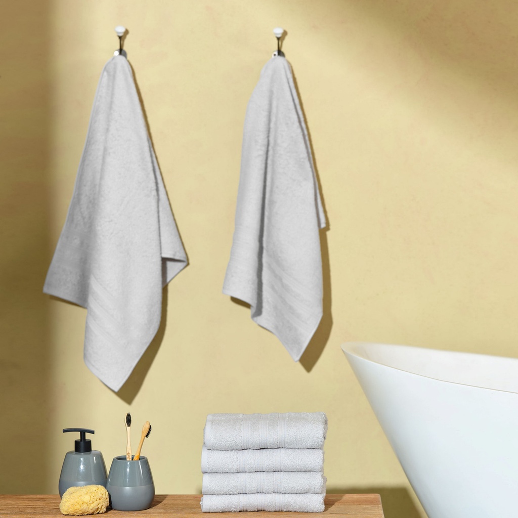 KH ROAD GRAY 6 TOWEL SET 50X90