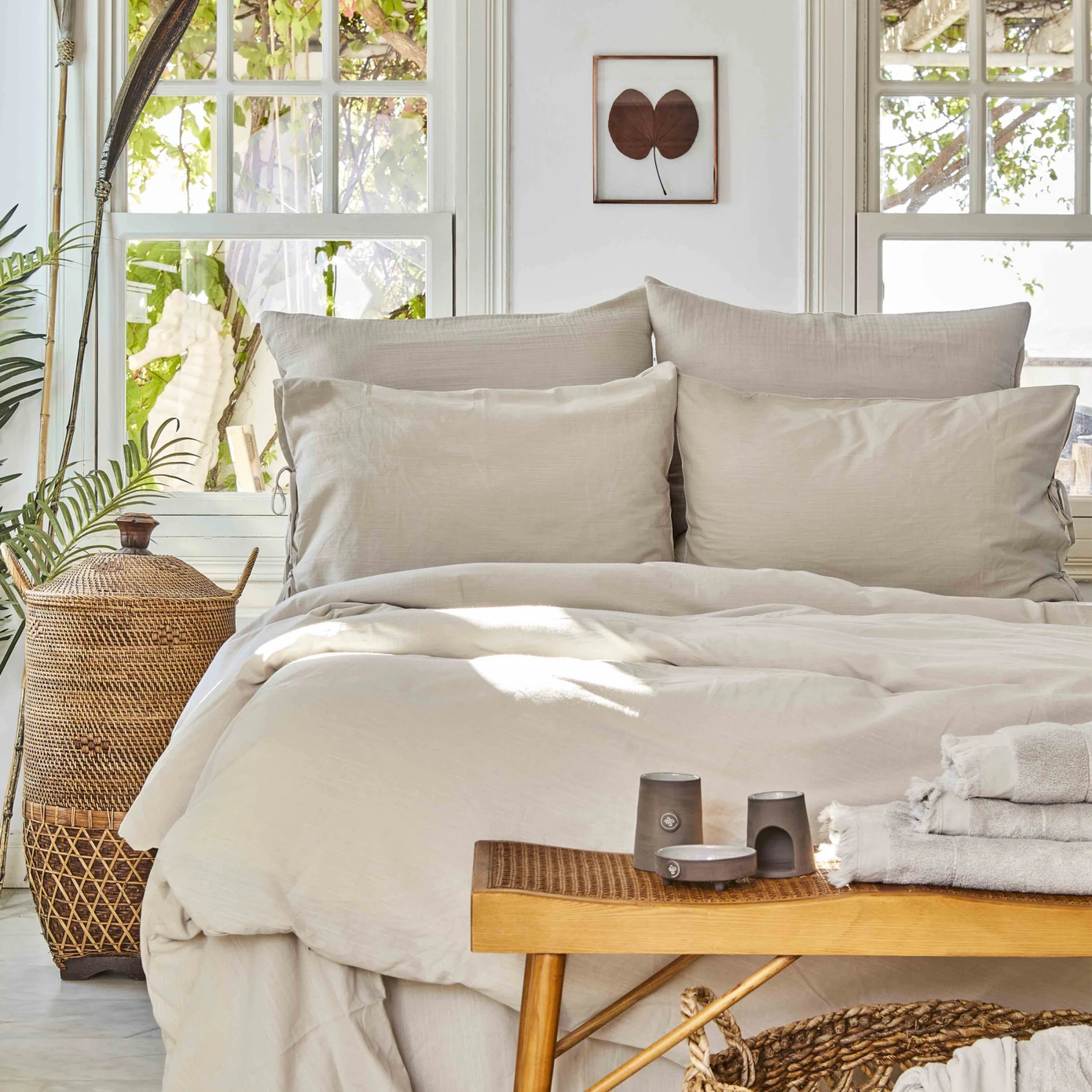 4 ELEMENT A. GRAY DOUBLE KS DUVET COVER TK AIR