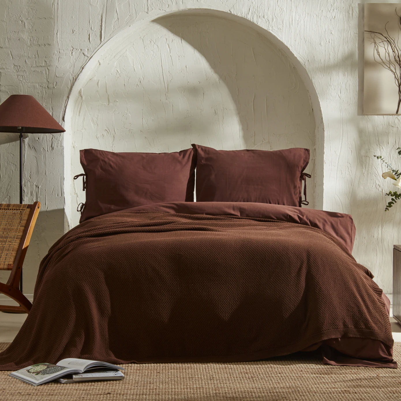 4 ELEMENT K.KAHVE CIFT KISILIK TRIKO BATTANIYE ATES