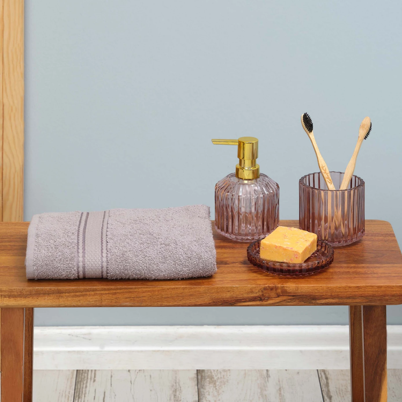 DAILY SOFT GRAY 100% COTTON 50X90 TOWEL