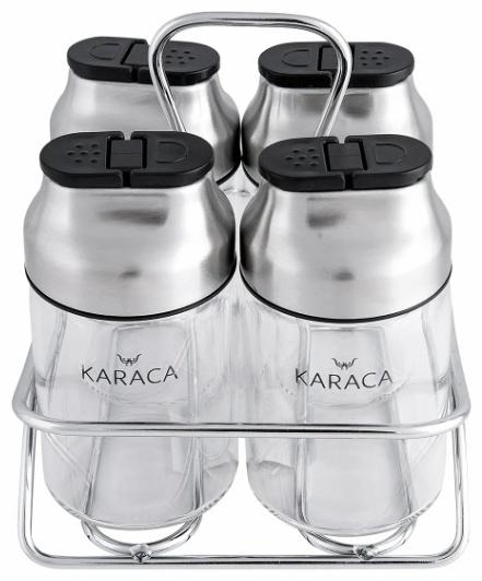 KARACA DIMPLE STEEL 5 PARÇA BAHARAT SETİ