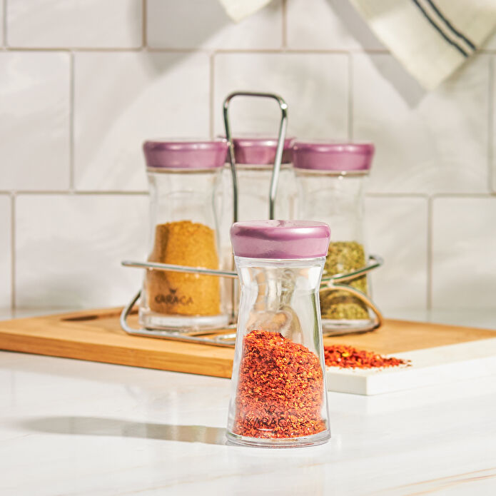 KARACA OCHA PURPLE 5 PIECE SPICE SET