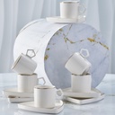 KARACA STREAMLINE GEO 90 ML COFFEE CUP FOR 6 PEOPLE