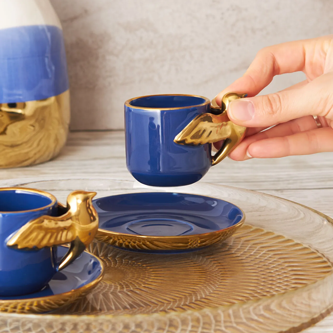 KARACA CANARY 2 KİŞİLİK 75 ML KAHVE FİNCANI