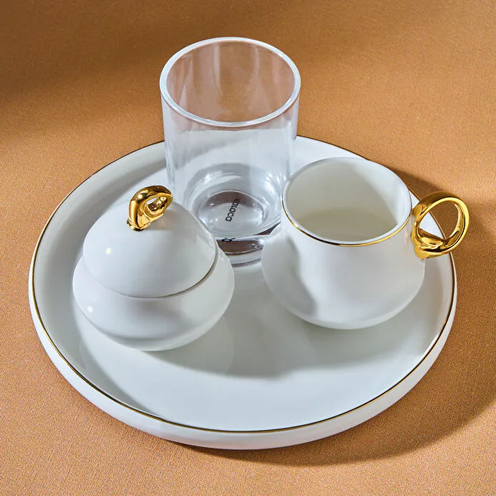 KARACA ACIBADEM SINGLE 80 ML COFFEE PRESENTATION SET