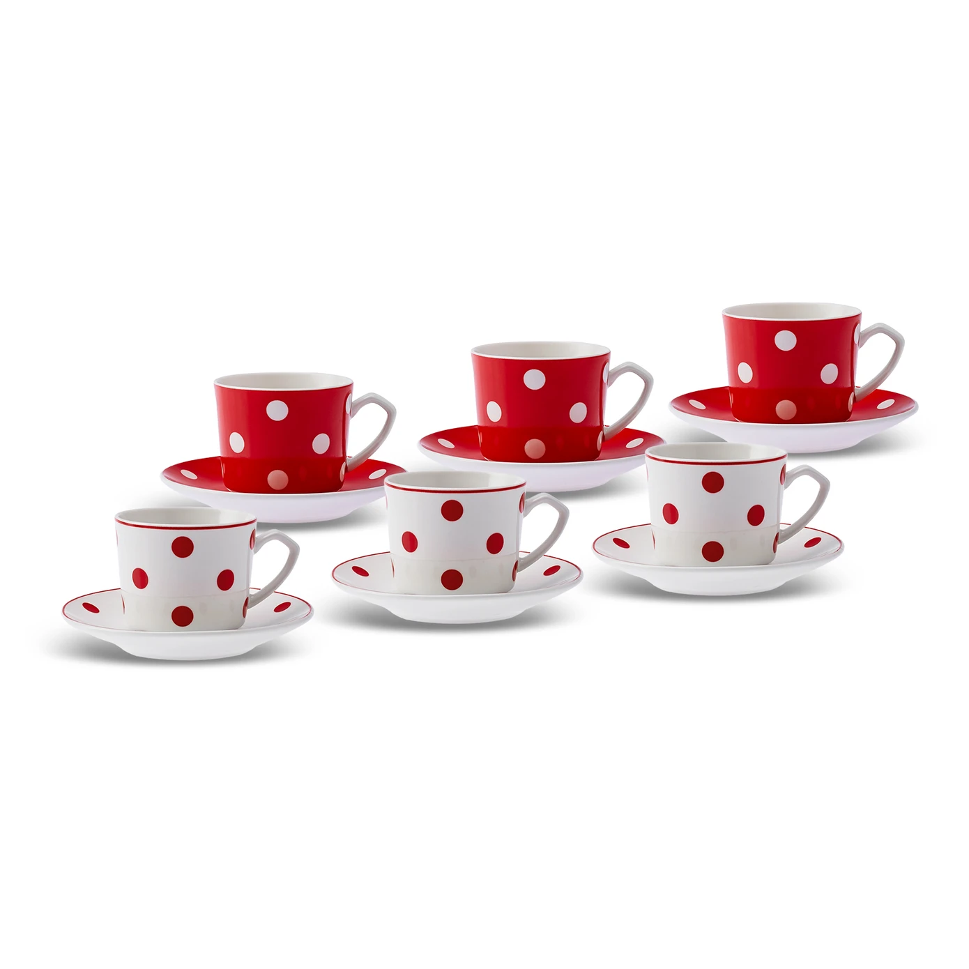KARACA NOKTA 80 ML COFFEE CUP FOR 6 PEOPLE