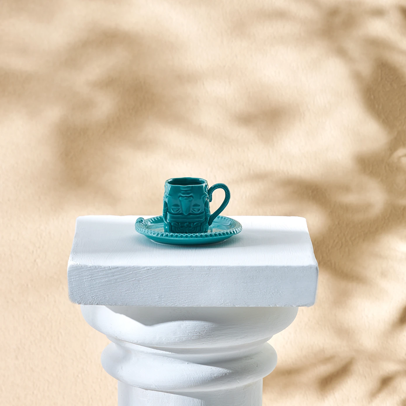 KARACA X IST COLLECTION MEDUSA TURKISH COFFEE CUP GREEN