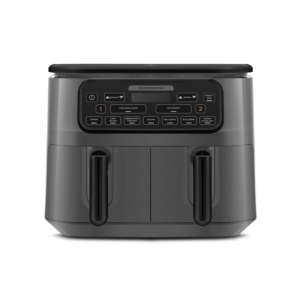 KARACA AIR PRO COOK DUO TANDIR XXXL سعة 8 لتر مساحة GB