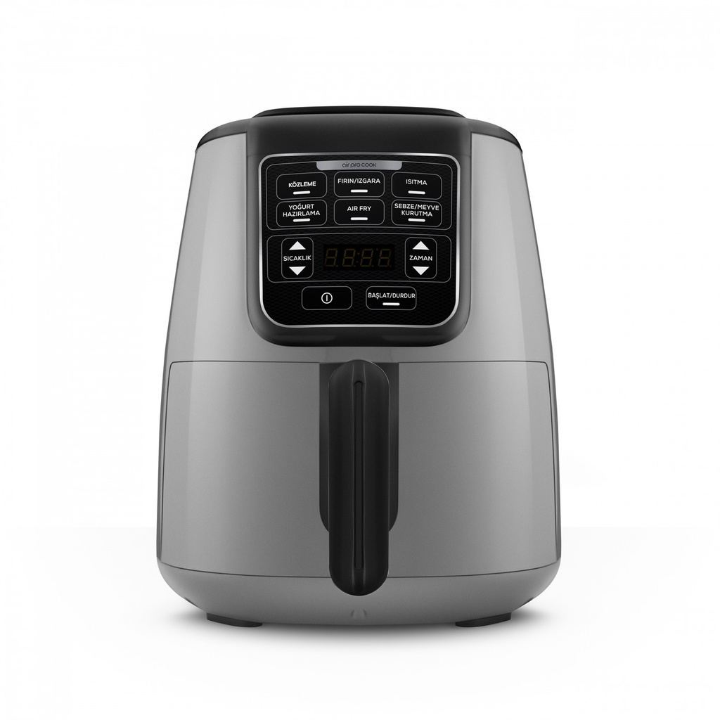 KARACA AIR PRO COOK XL 2IN1 KONUŞAN AIRFRYER COOL GRAY