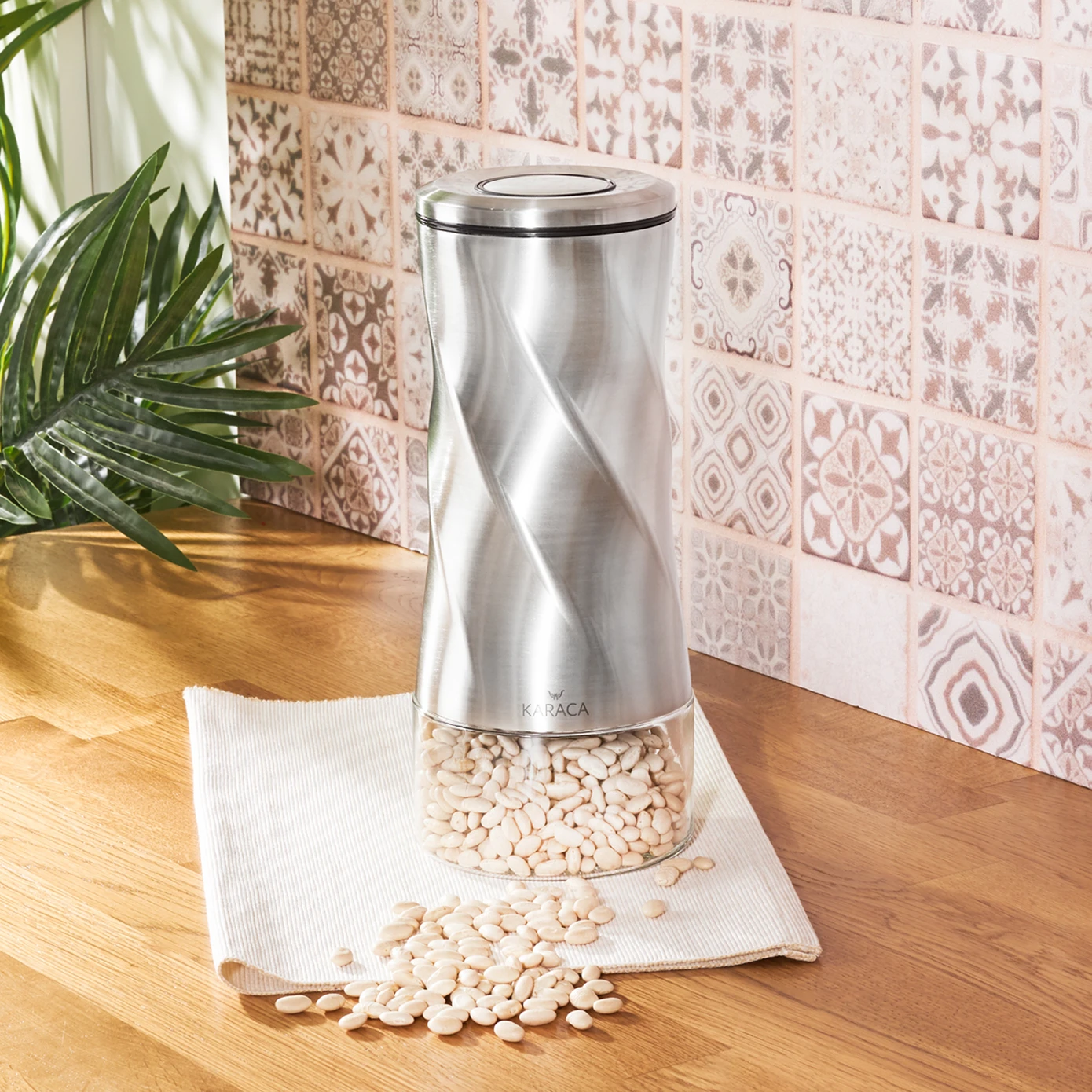 KARACA TOTTORİ INOX SAKLAMA KABI-L