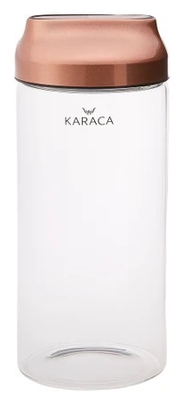 KARACA DIMPLE COPPER STORAGE CONTAINER - L