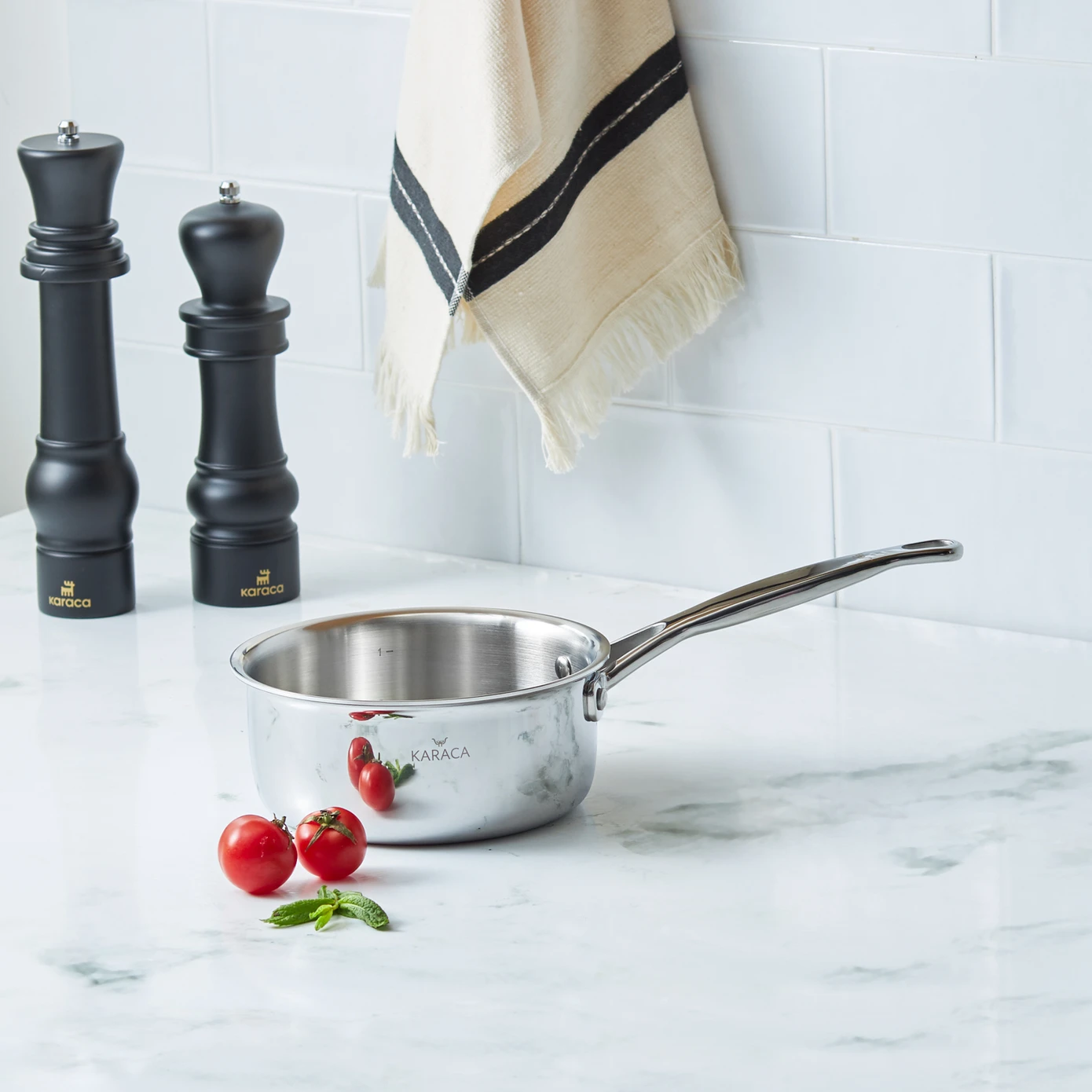 KARACA 3PLY POWER STEEL 316+ 16 CM SÜTLÜK 1,4 LT PETEKLİ