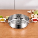 KARACA GRACE STEEL SPLIT POT 26 CM 3,4 LT