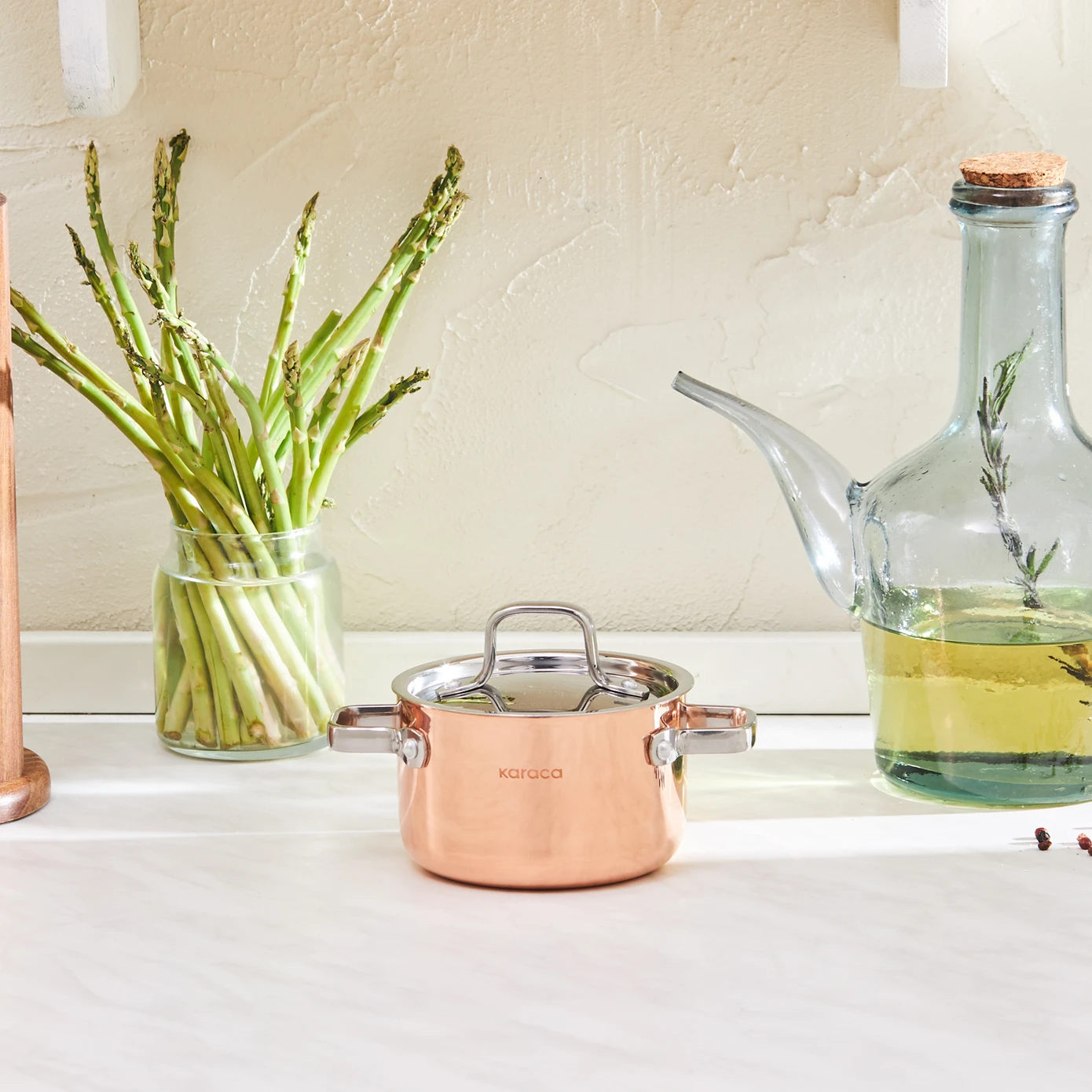 KARACA 3PLY POWER STEEL 316+ COPPER 10 CM MINI POT