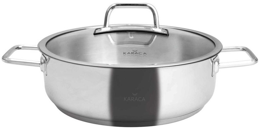 KARACA GALAXY ÇELİK K.YARIK TENCERE 28 CM 4,5 LT