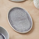 KARACA FLEURS LARGE KAYAK PLATE 33CM