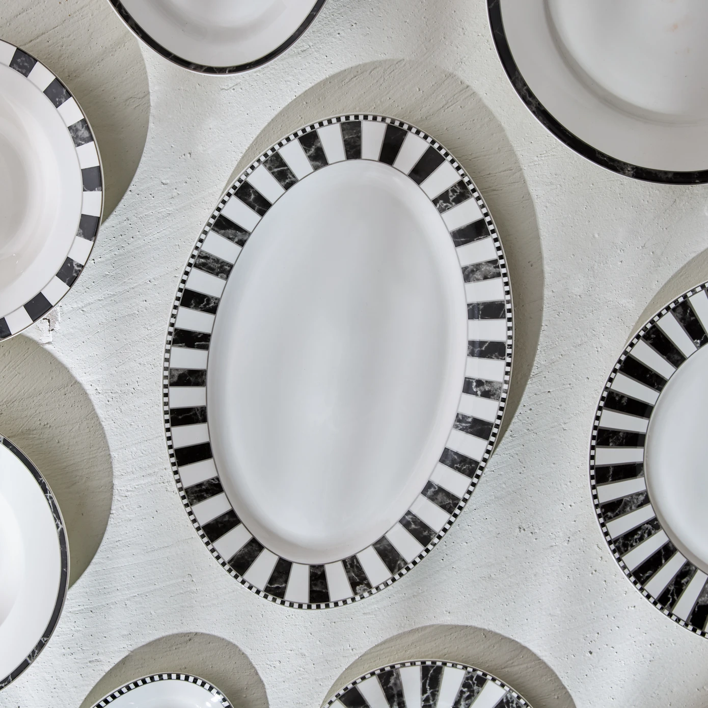 كاراجا دامالي طبق قارب كبير 35 سم