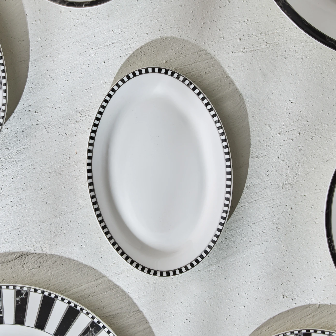 KARACA DAMALI SMALL BOAT PLATE 20CM