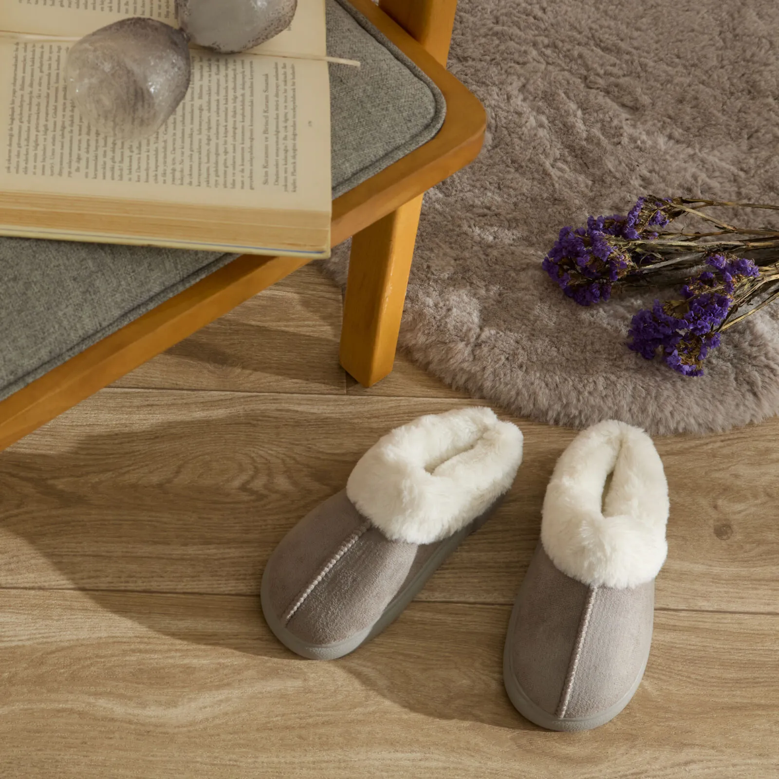 [000001000236740003] KARACA HOME FUZZY KADIN, 39 NUMARA, GRİ