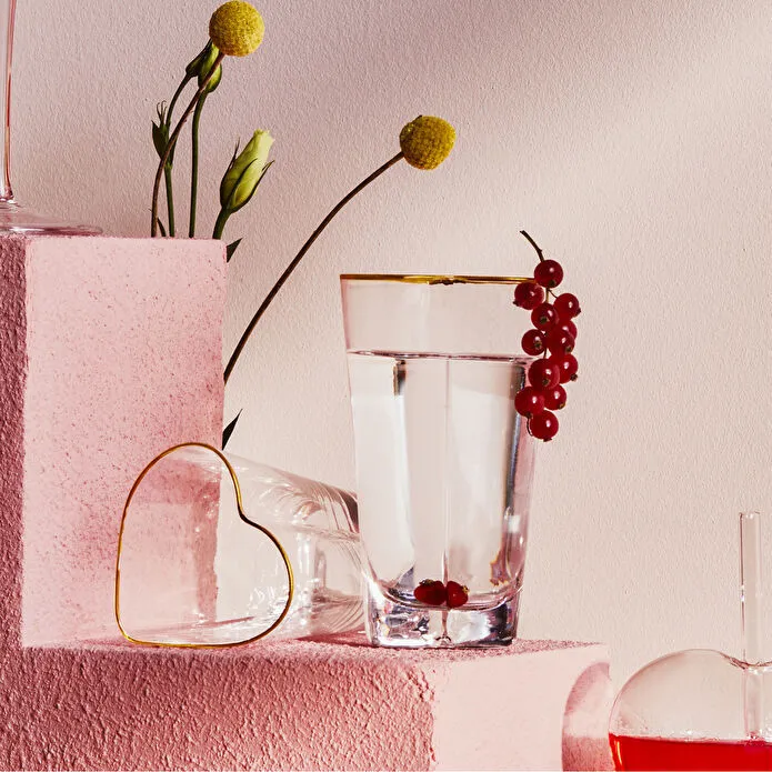 [1000207453001] KARACA LOVE MEŞRUBAT BARDAĞI, GOLD