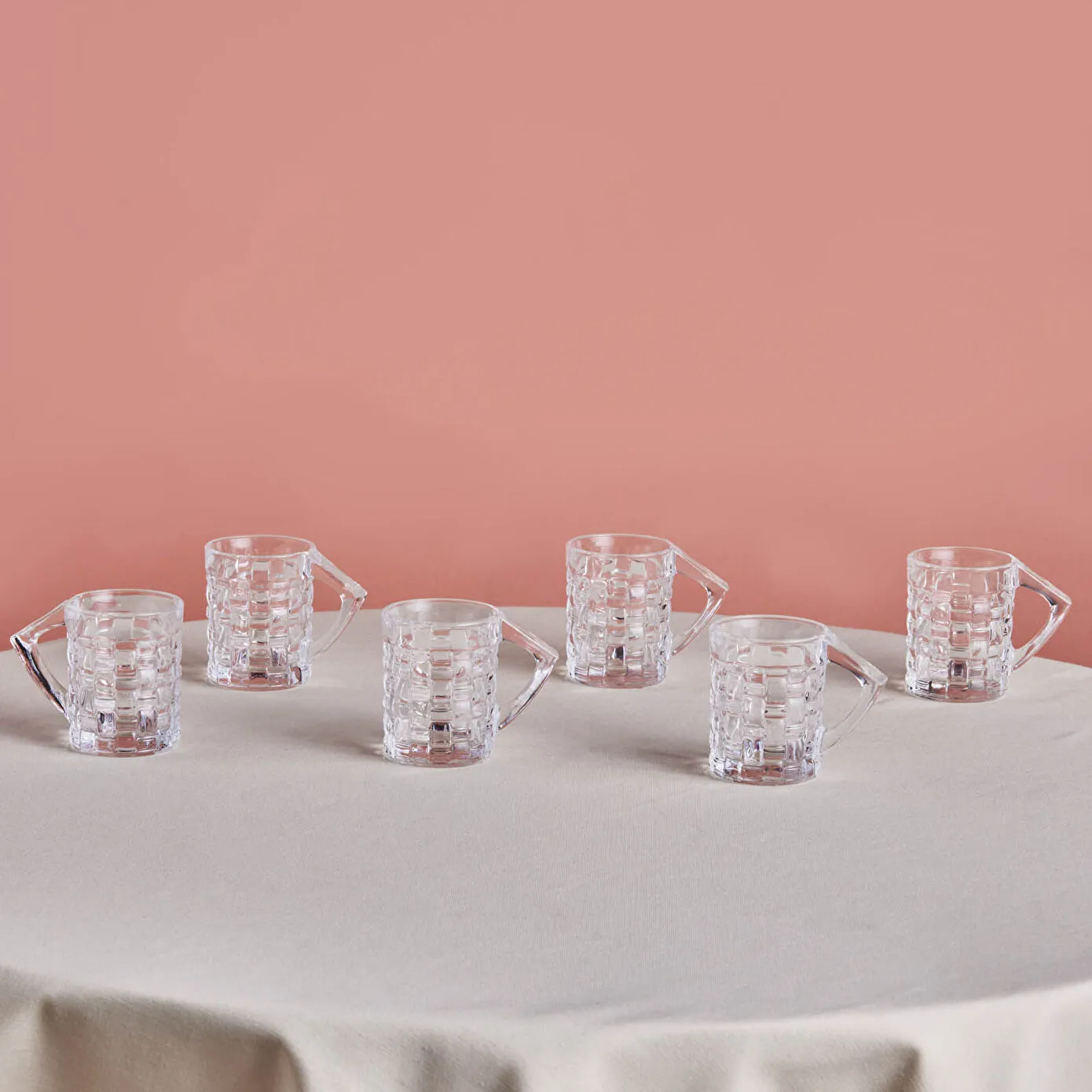 [1000015192001] KARACA BEGONYA 6'LI ÇAY BARDAĞI, ŞEFFAF