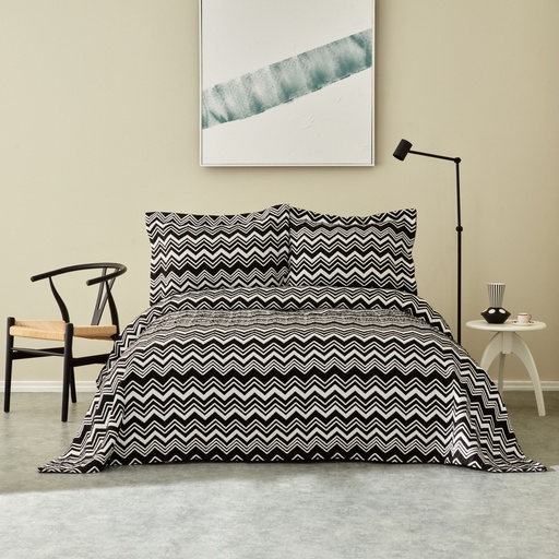 [200.22.01.0009] WAVE BLACK DOUBLE KS BED MATTRESS