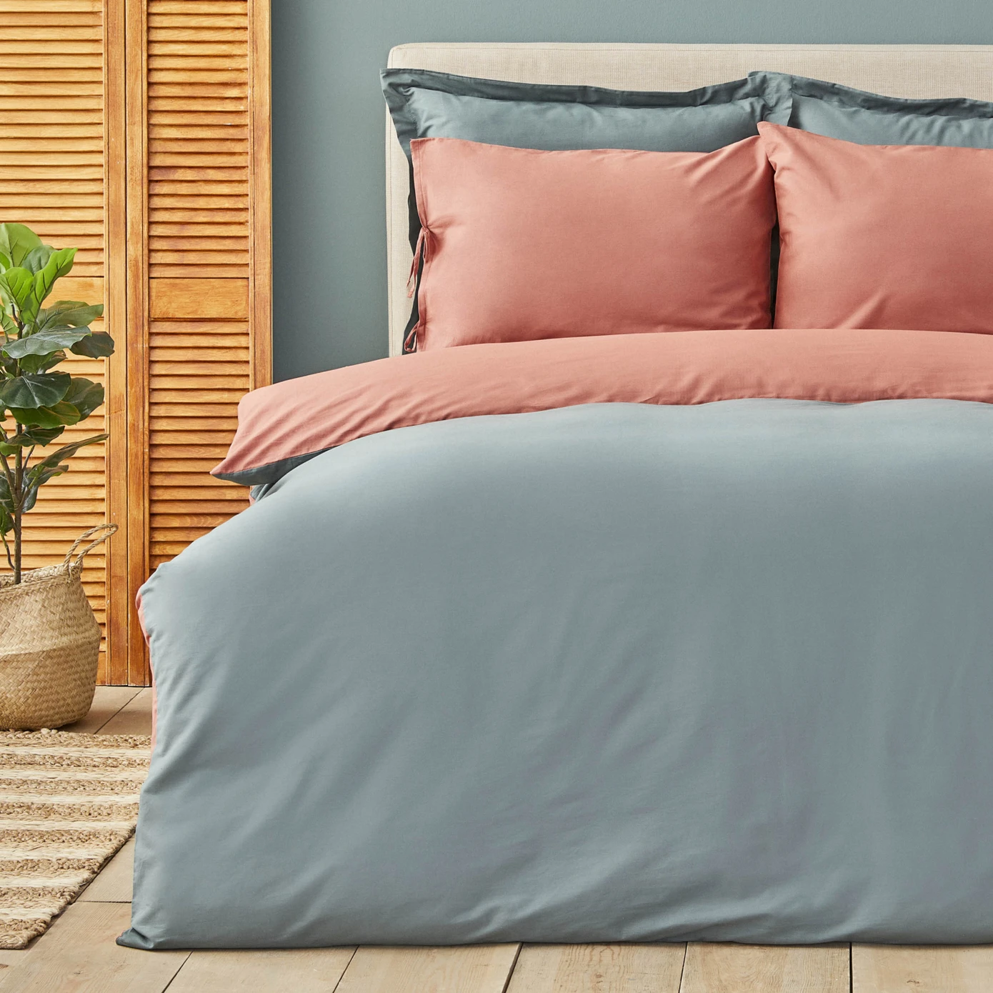 [200.21.01.0074] KH BASIC TERECOTA-PETROL DOUBLE SIDED DOUBLE SIZE NEV TKM