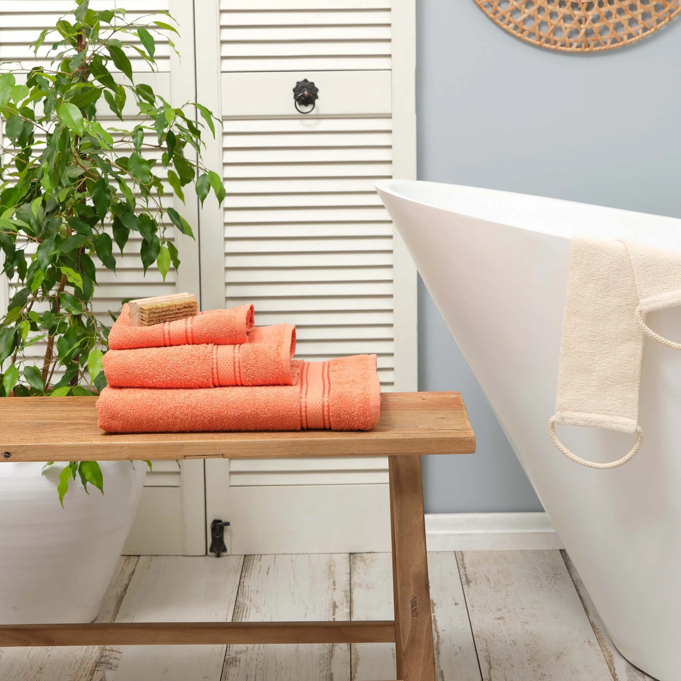 [200.20.01.0232] DAILY SOFT SALMON 100% COTTON 50X90 TOWEL