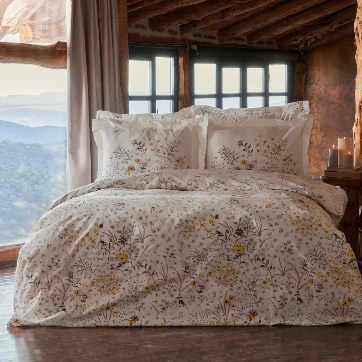 [200.22.14.0311] LUSSI YELLOW 100% PMK TEK KS DUVET COVER TKM