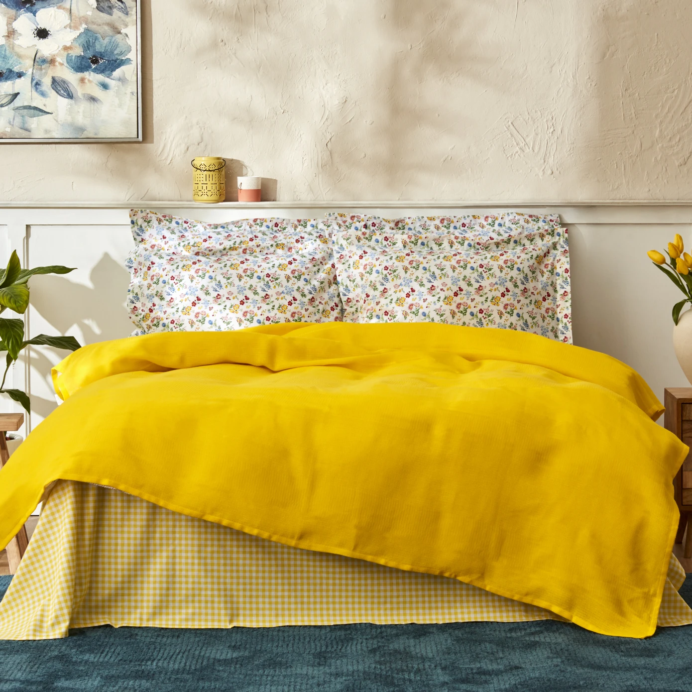 [200.22.14.0027] KH NOYA YELLOW 100% COTTON TEK KS RNF PIKE TK