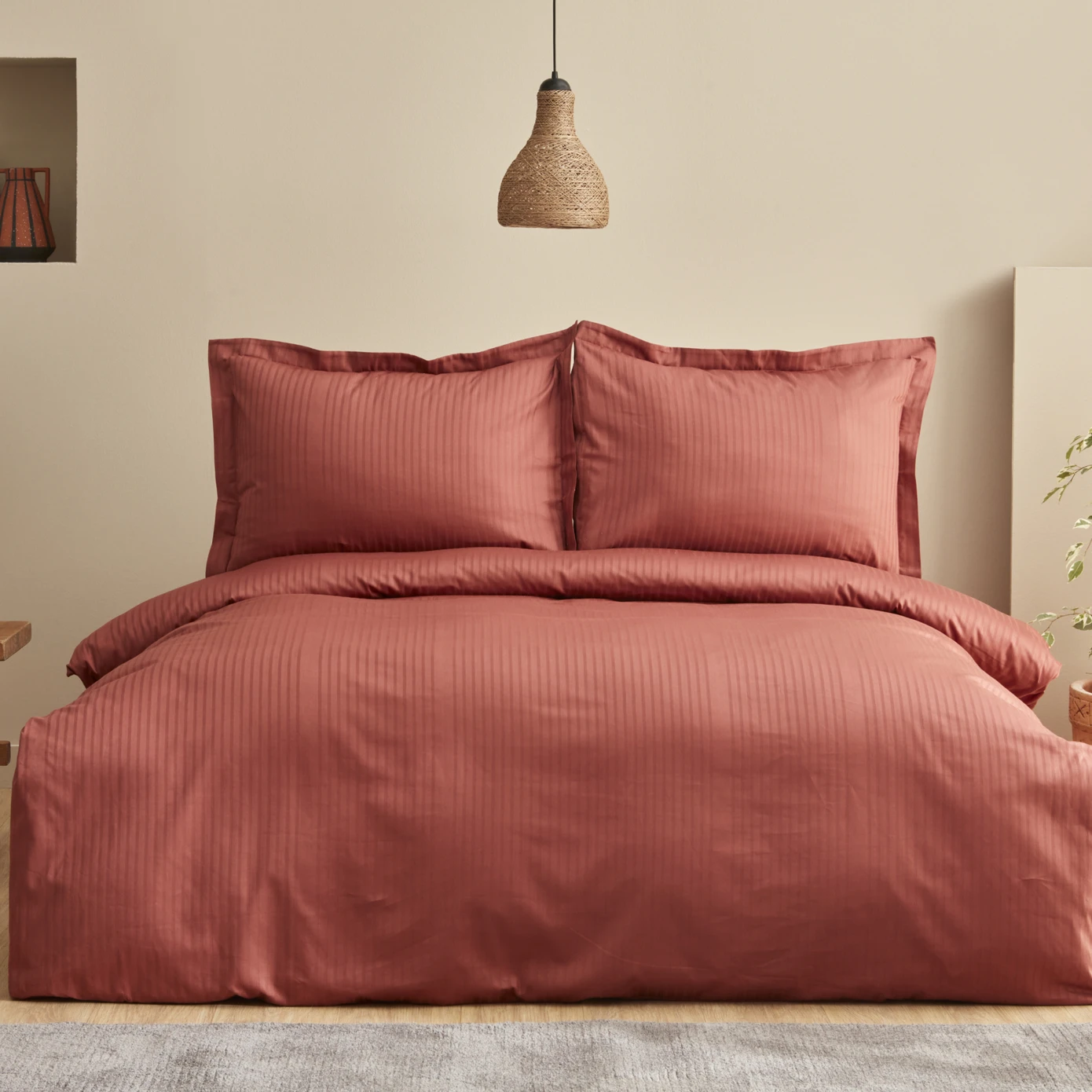 [200.21.01.0696] UNIQ TERRACOTTA %100 PMK SATEN TEK KS NEVRESIM TKM