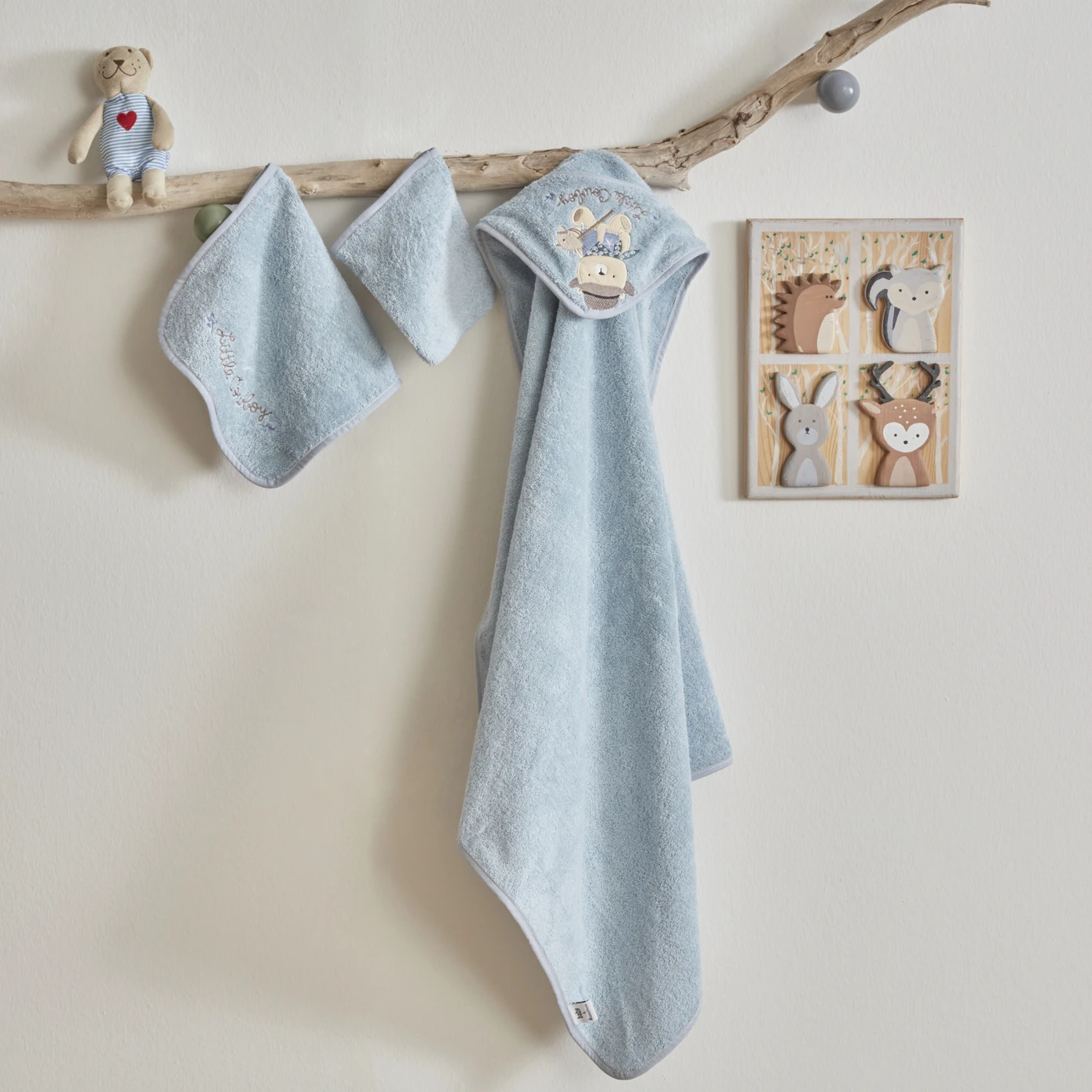 [200.22.14.0340] KARACA HOME LITTLE COWBOY SET OF 3 TOWEL-SHARP-BAG