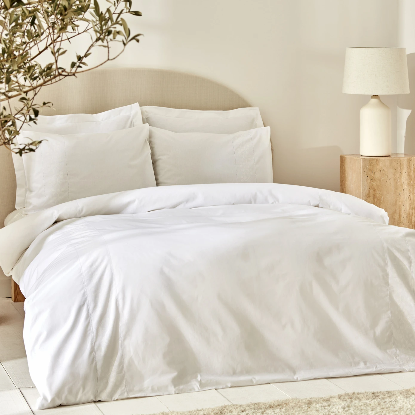 [200.22.04.0085] WHITE COLL PUFF BEYAZ %100 PMK CIFT KISILIK NEVRESIM