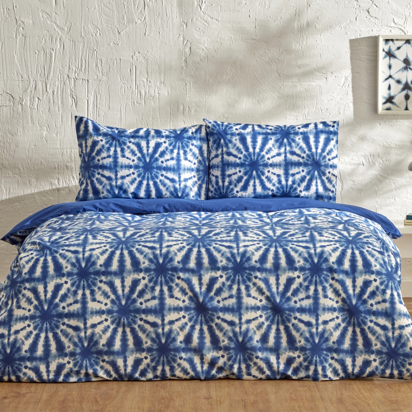 [200.22.14.0209] KARACA HOME DENIM SANCHEZ BLUE DOUBLE DUVET COVER TK