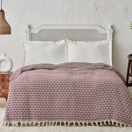 [200.21.01.0758] KH CORDOBA BORDO CIFT KISILIK PIKE YATAK ORTUSU 200X230