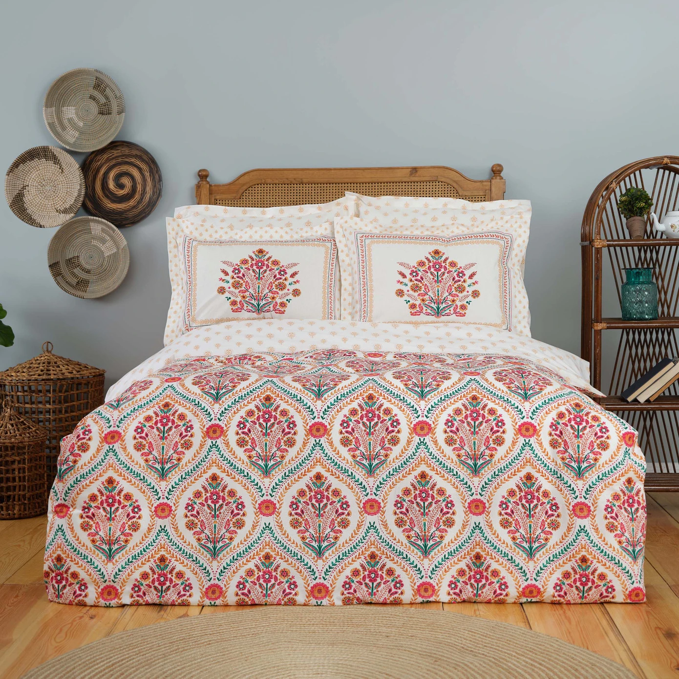 [200.21.01.0098] KH CARMENTA TILE 100% COTTON RNF TEK KS DUVET COVER TKM PP