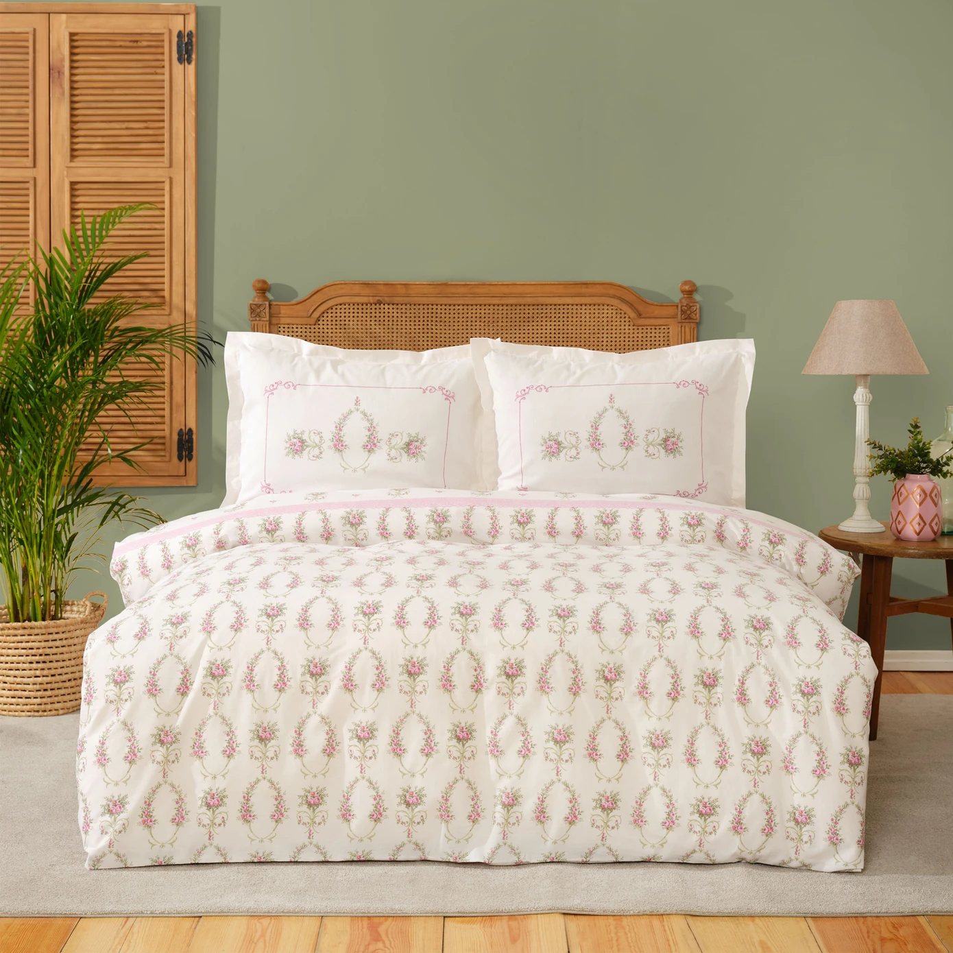 [200.21.01.0104] KH ALFIA PUDRA RNF TEK KS DUVET COVER SET (PP)