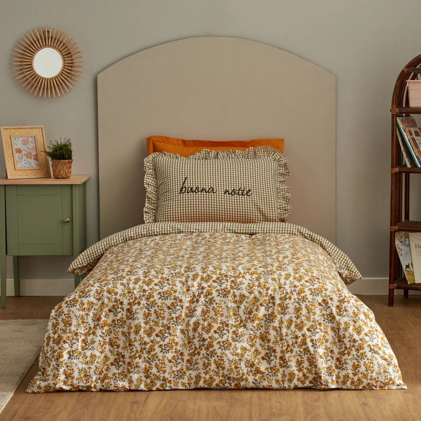 [200.22.14.0315] KH YOUNG BUONA NOTTE %100 PAMUK TEK KS RNF NEV TK FITTED