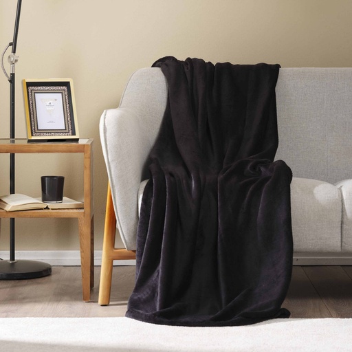[200.21.01.0273] FIONA BLACK WELSOFT TV BLANKET (PP)